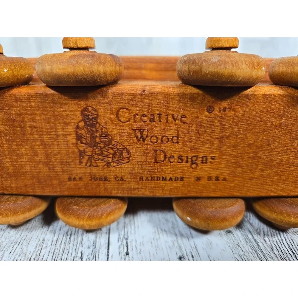 Creative Wood Designs Trolley Cable Car Handmade San Francisco Powell & Hyde